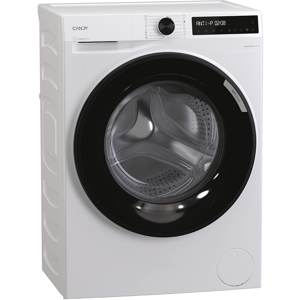 Masina de spalat rufe frontala CANDY ProWash 500 BR 49SBL8-S, Steam, 9 kg, 1400rpm, Clasa A, Wi-Fi, alb