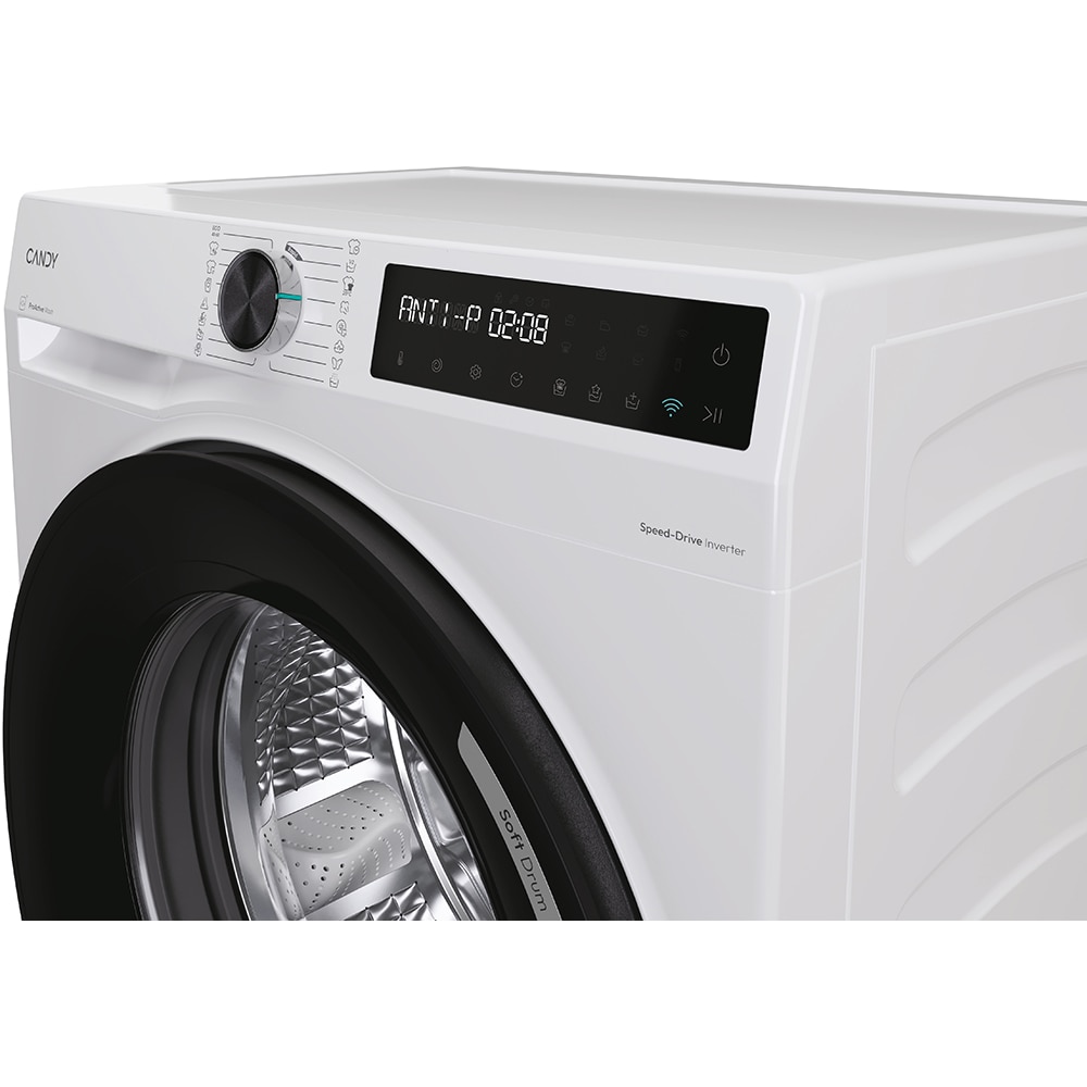 Masina de spalat rufe frontala CANDY ProWash 500 BR 49SBL8-S, Steam, 9 kg, 1400rpm, Clasa A, Wi-Fi, alb