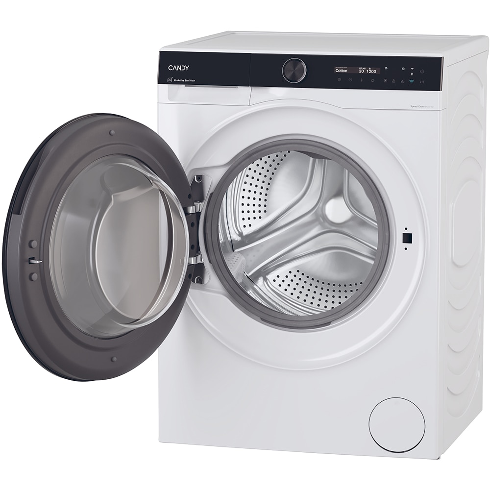 Masina de spalat rufe frontala CANDY ProWash 700 BS 410B10-S, Steam, 10 kg, 1400rpm, Clasa A, Wi-Fi, alb