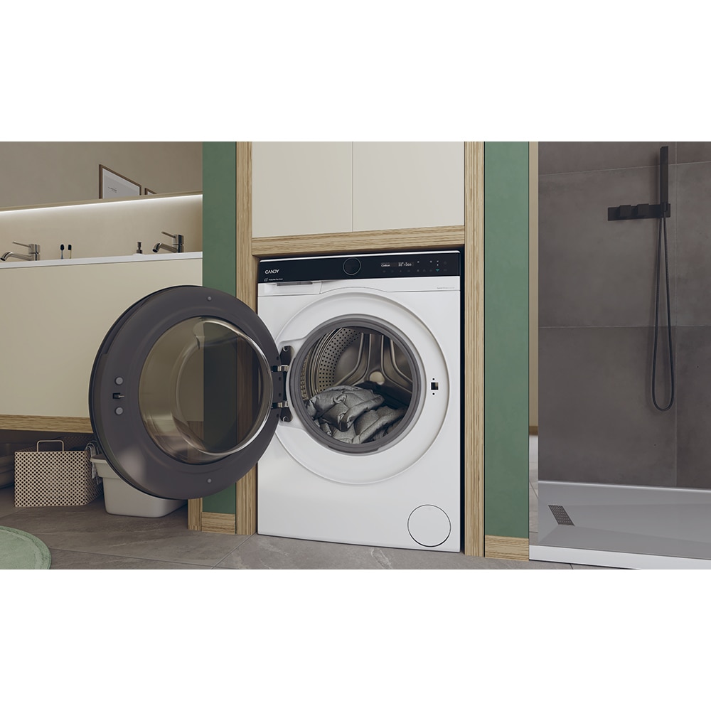 Masina de spalat rufe frontala CANDY ProWash 700 BS 49B9-S, Steam, 9 kg, 1400rpm, Clasa A, Wi-Fi, alb