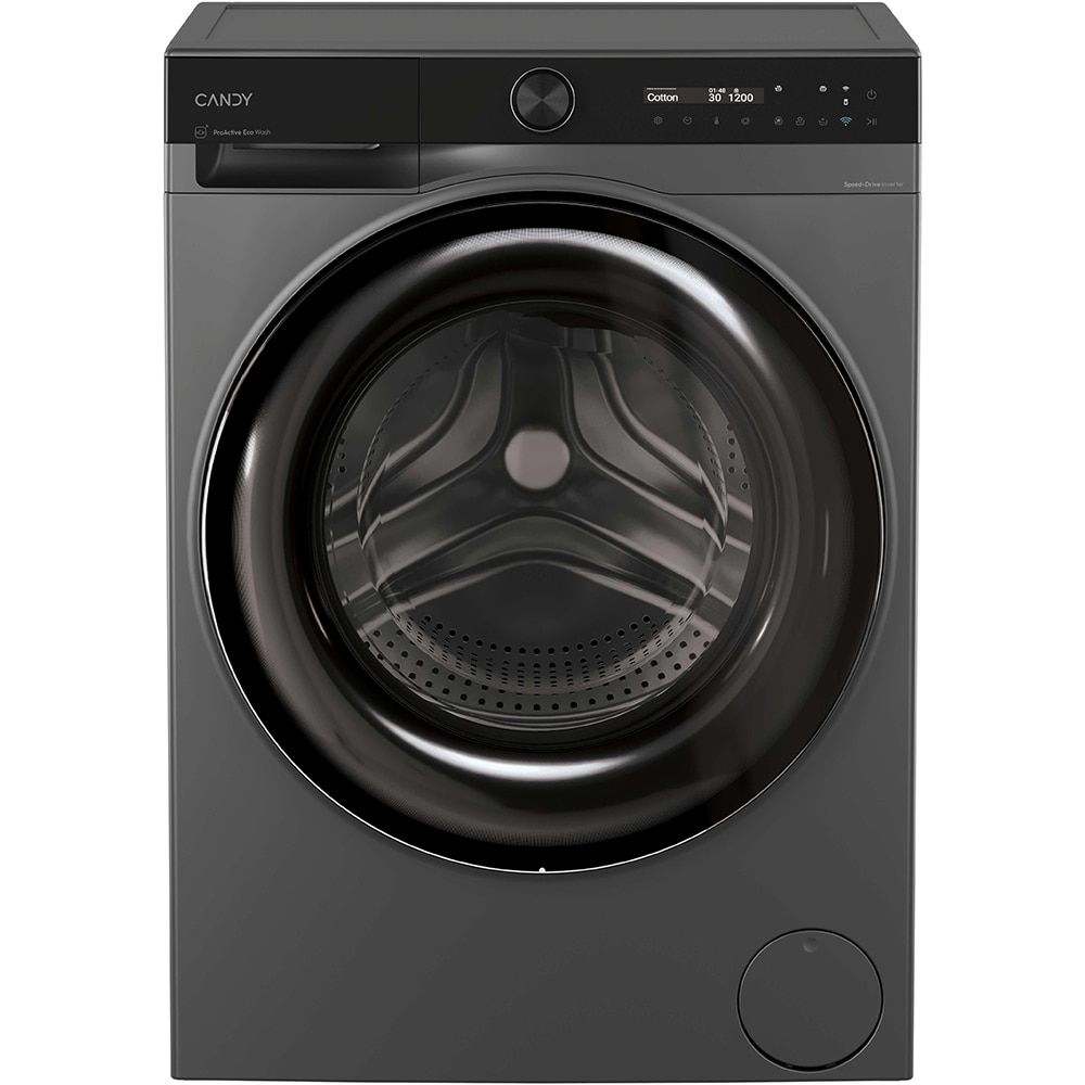 Masina de spalat rufe frontala CANDY ProWash 700 BS 49SB8G-S, Steam, 9 kg, 1400rpm, Clasa A, Wi-Fi, antracit