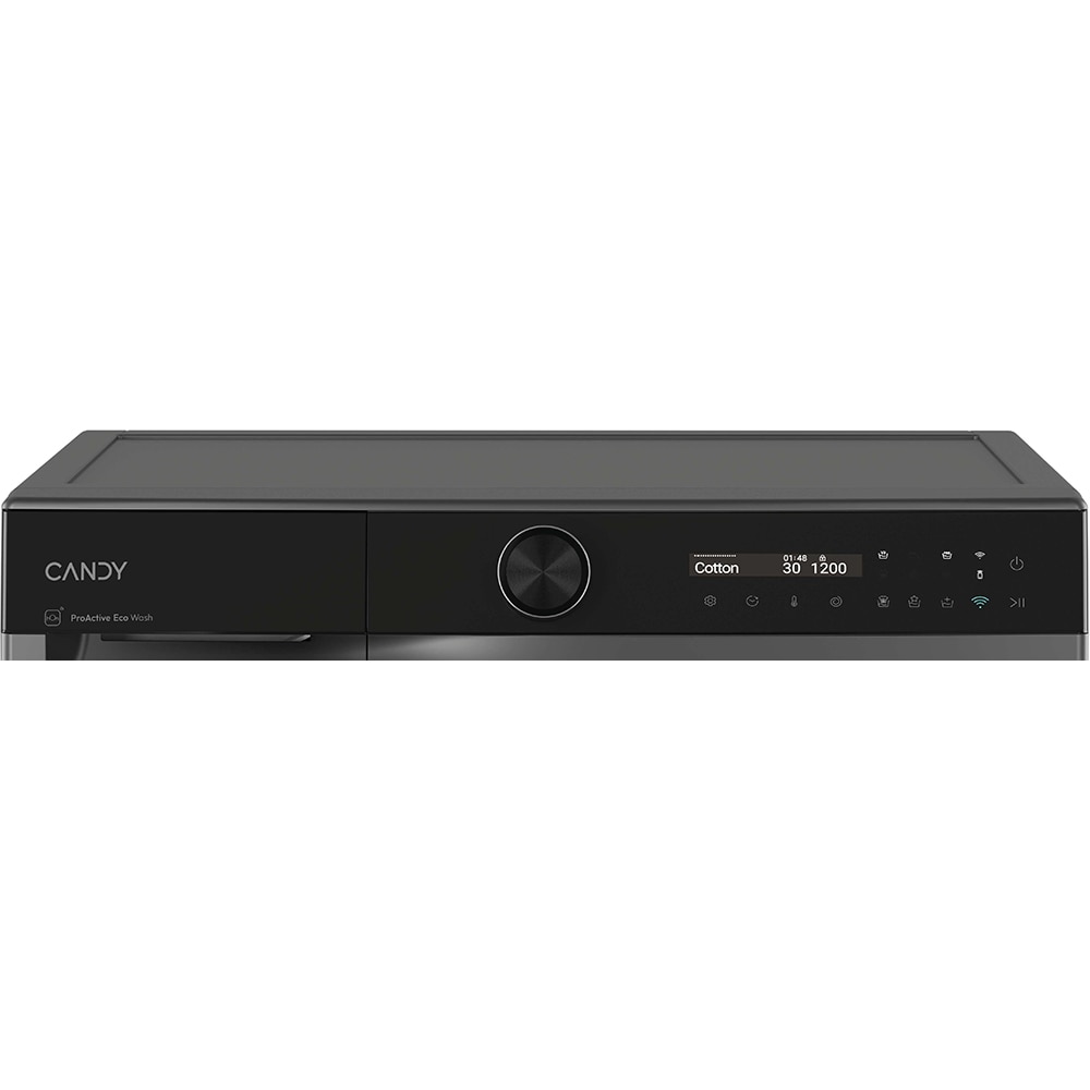 Masina de spalat rufe frontala CANDY ProWash 700 BS 49SB8G-S, Steam, 9 kg, 1400rpm, Clasa A, Wi-Fi, antracit