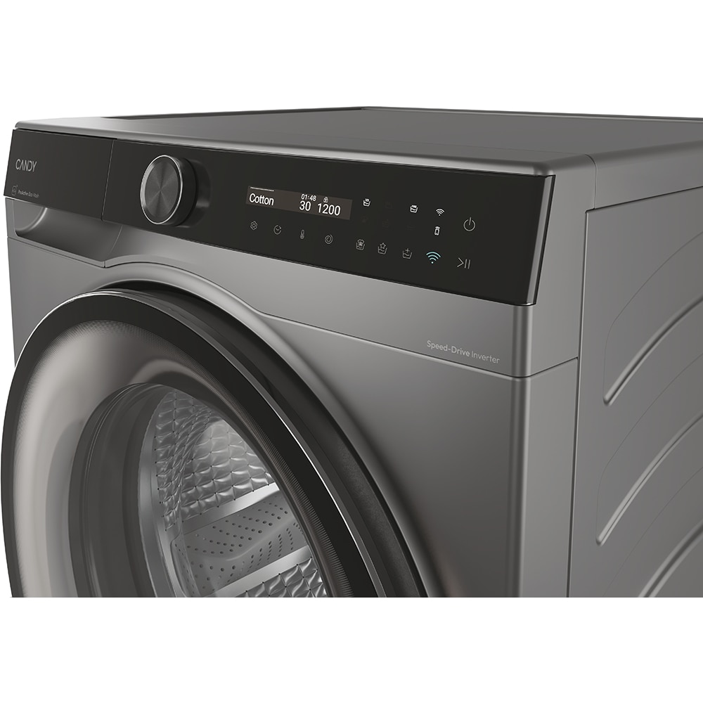 Masina de spalat rufe frontala CANDY ProWash 700 BS 49SB8G-S, Steam, 9 kg, 1400rpm, Clasa A, Wi-Fi, antracit