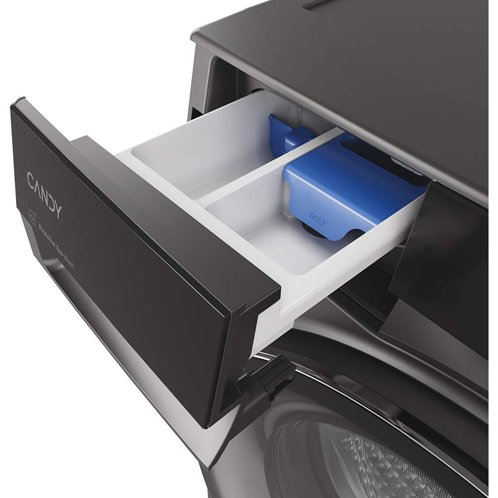 Masina de spalat rufe frontala CANDY ProWash 700 BS 49SB8G-S, Steam, 9 kg, 1400rpm, Clasa A, Wi-Fi, antracit