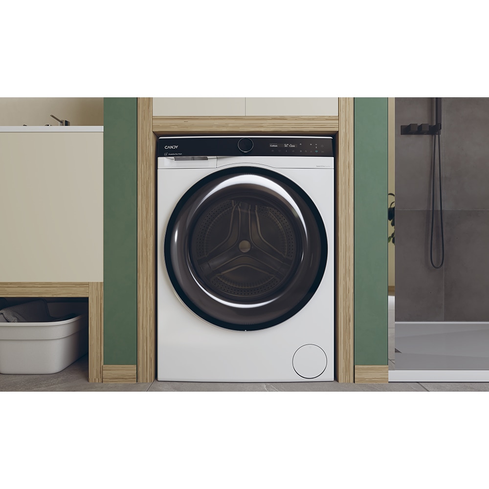 Masina de spalat rufe frontala CANDY ProWash 700 BS 49SB8-S, Steam, 9 kg, 1400rpm, Clasa A, Wi-Fi, alb