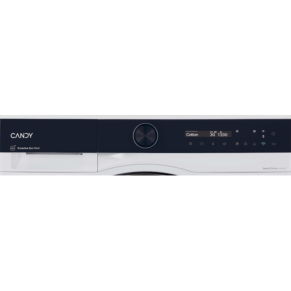 Masina de spalat rufe frontala CANDY ProWash 700 BS 49SB8-S, Steam, 9 kg, 1400rpm, Clasa A, Wi-Fi, alb