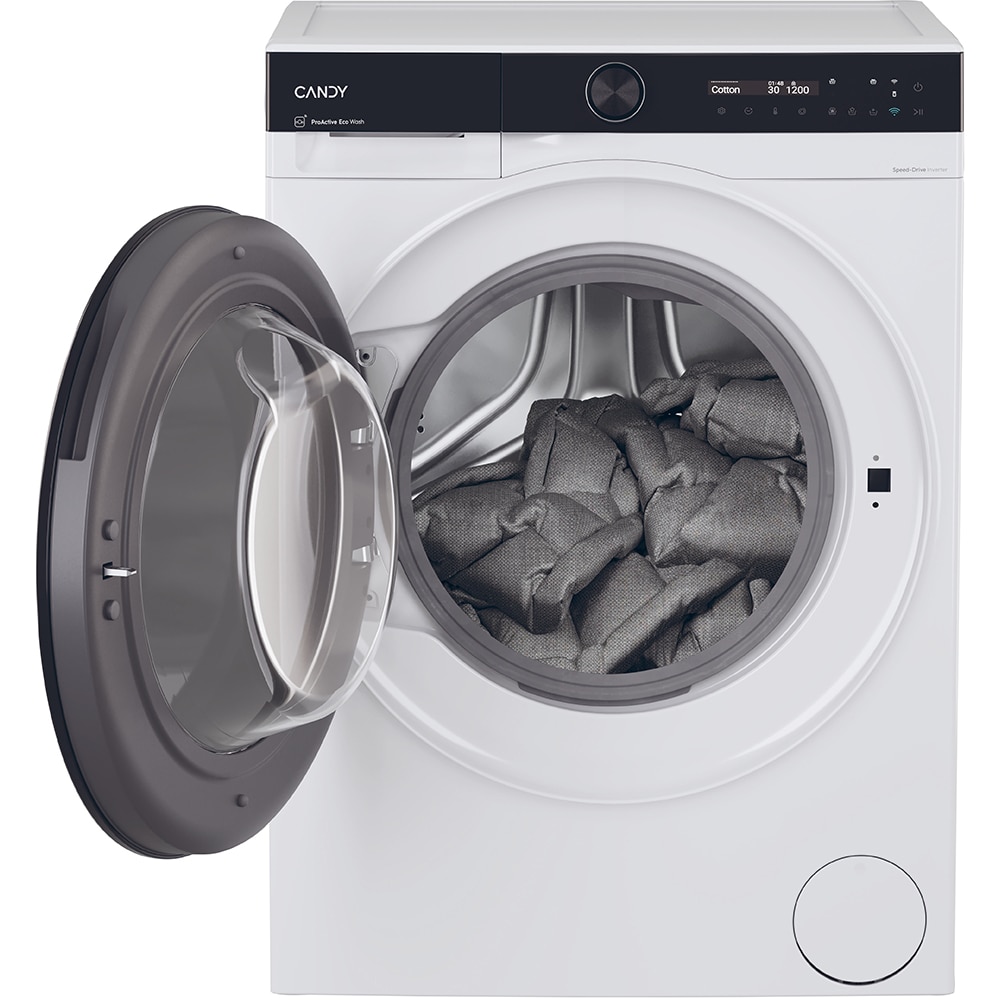 Masina de spalat rufe frontala CANDY ProWash 700 BS 49SB8-S, Steam, 9 kg, 1400rpm, Clasa A, Wi-Fi, alb