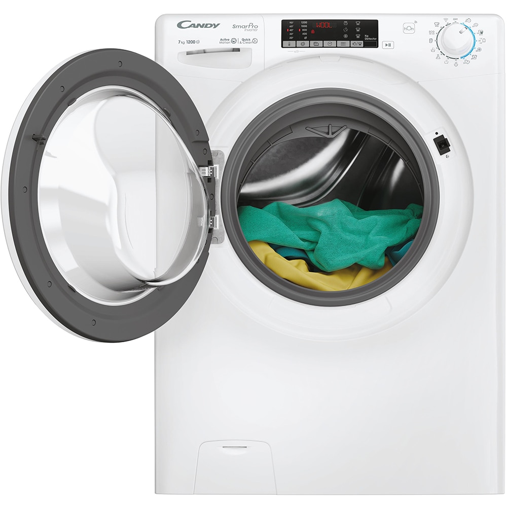 Masina de spalat rufe frontala slim CANDY CO4 274TWM6/1-S, Wi-Fi, 7 kg, 1200rpm, Clasa A, alb