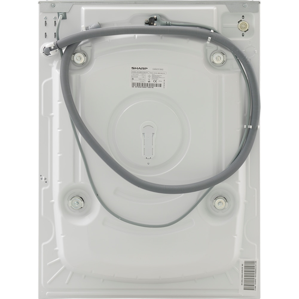 Masina de spalat rufe incorporabila SHARP ES-NIB7141WD-EE, Steam+, AllergySmart, 7 kg, 1400rpm, Clasa D, alb