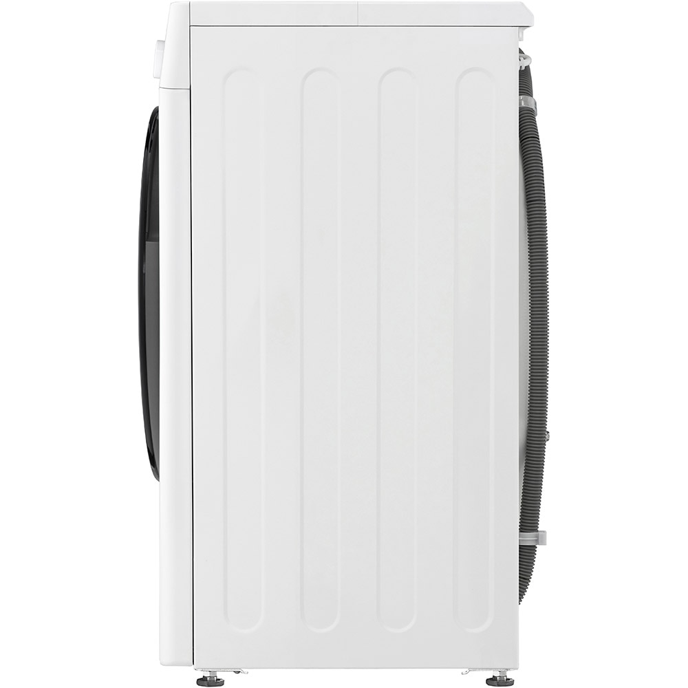 Masina de spalat rufe frontala slim cu uscator LG F2DR508SBW, Steam, AI DD, 8/5 kg, 1200rpm, Clasa A/E, alb