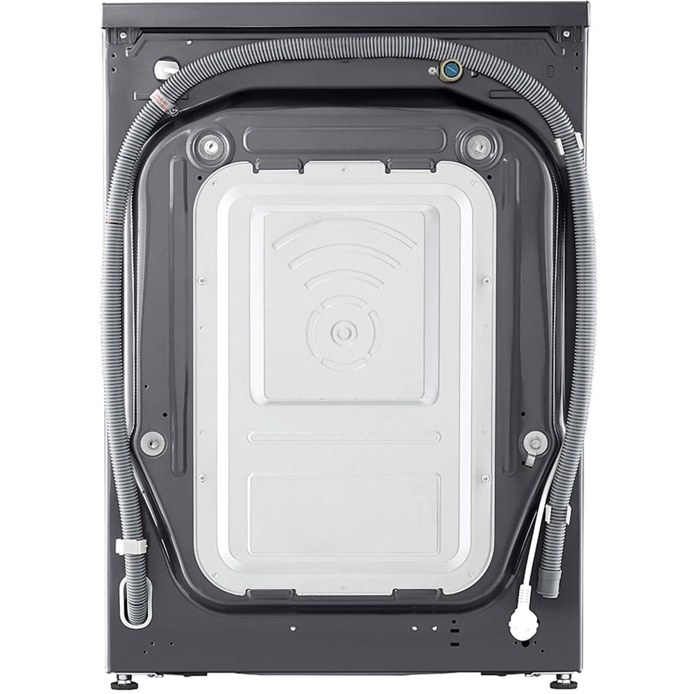 Masina de spalat rufe frontala cu uscator LG F4DR510S2M, Steam, AI DD, 10/6 kg, 1400rpm, Clasa A/D, antracit