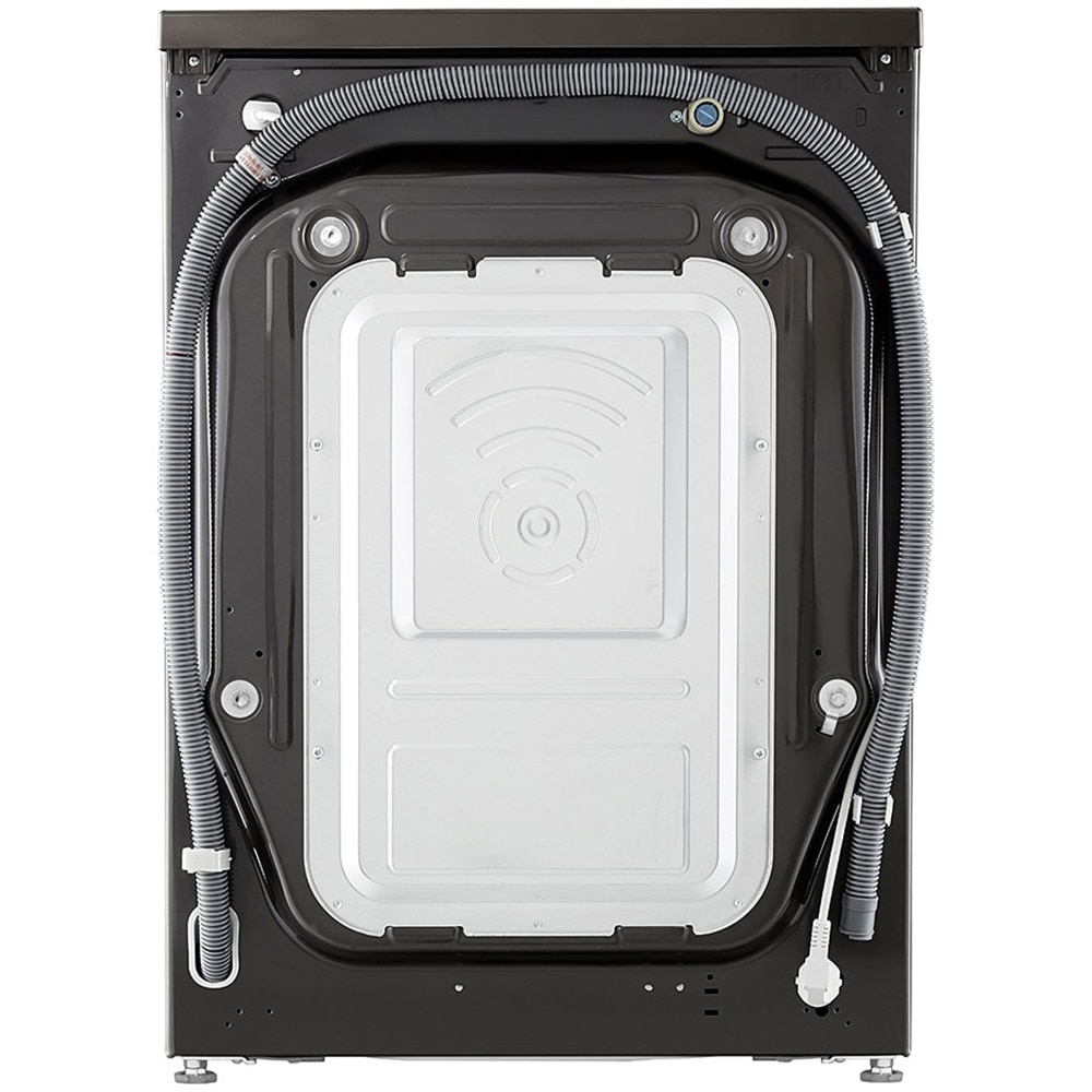 Masina de spalat rufe frontala cu uscator LG F4DR711S2BA, Steam, AI DD, 11/6 kg, 1400rpm, Clasa A/D, antracit