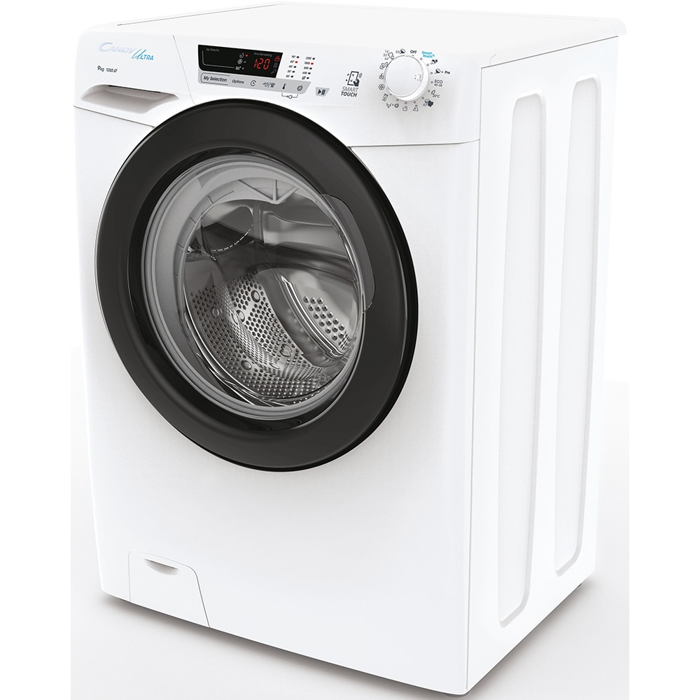 Masina de spalat rufe frontala CANDY HCU1292DWB4/1-S, 9 kg, 1200rpm, Clasa B, alb