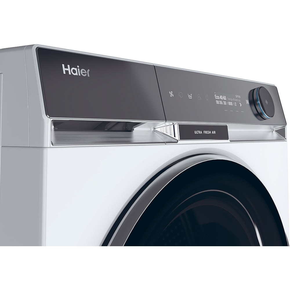 Masina de spalat rufe frontala HAIER HW100-BD14397U1S, Steam, 10 kg, 1400rpm, Clasa A, alb