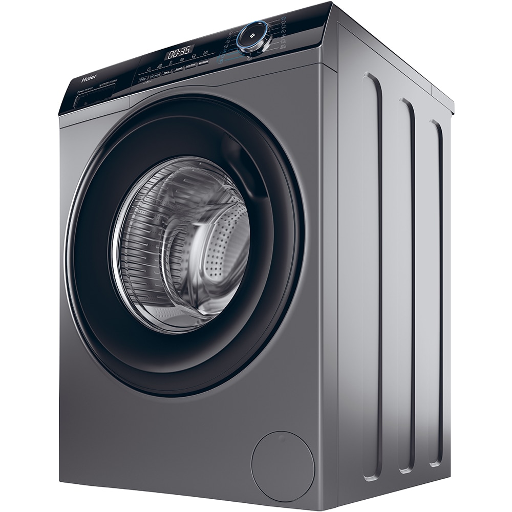 Masina de spalat rufe frontala HAIER HW80-B14939S8, Steam, 8 kg, 1400rpm, Clasa A, antracit