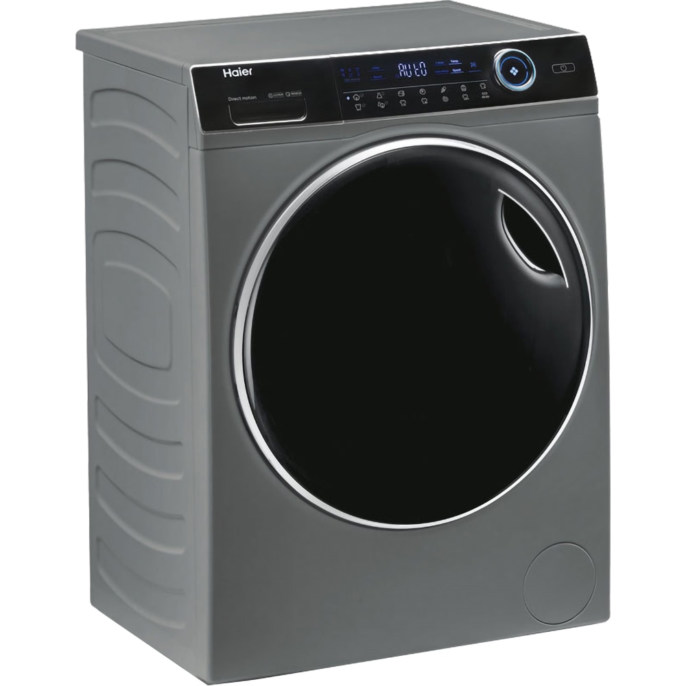 Masina de spalat rufe frontala slim HAIER HW80-B14979S8, 8 kg, 1400rpm, Clasa A, antracit