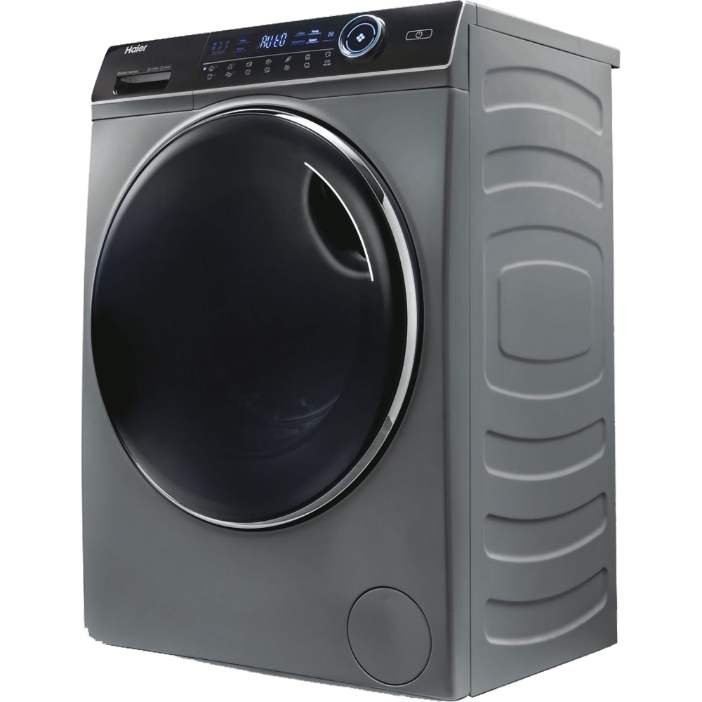 Masina de spalat rufe frontala slim HAIER HW80-B14979S8, 8 kg, 1400rpm, Clasa A, antracit