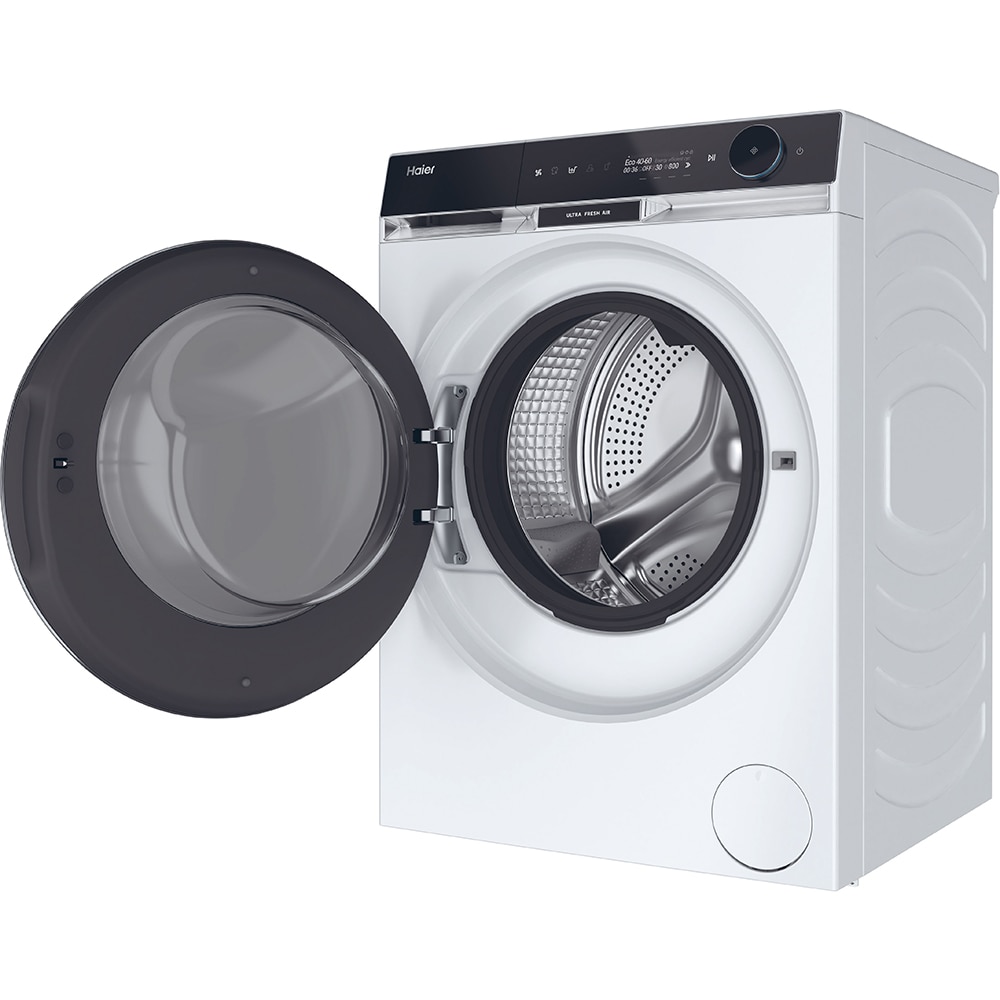 Masina de spalat rufe frontala cu uscator HAIER HWD100-B14397US, Wi-Fi, 10/6 kg, 1400rpm, Clasa A/D, alb