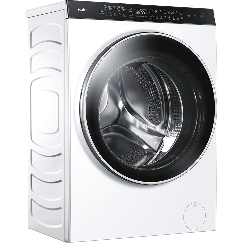 Masina de spalat rufe frontala slim cu uscator HAIER HWD100-BD149U1N, Wi-Fi, 10/6 kg, 1400rpm, Clasa A/D, alb