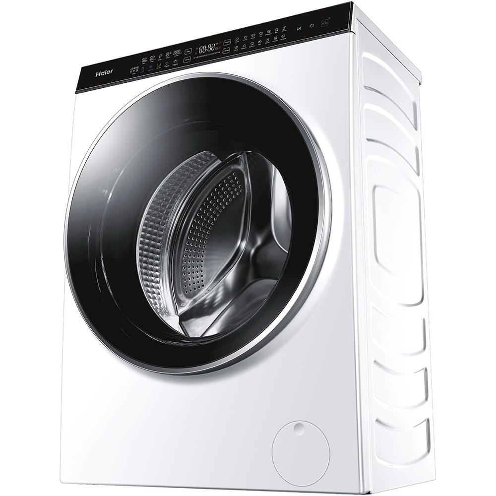 Masina de spalat rufe frontala slim cu uscator HAIER HWD100-BD149U1N, Wi-Fi, 10/6 kg, 1400rpm, Clasa A/D, alb