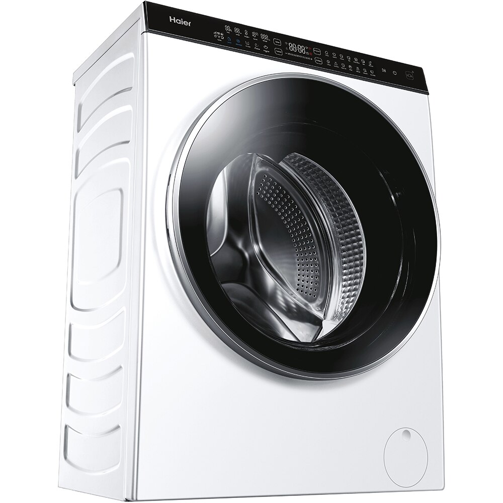 Masina de spalat rufe frontala slim cu uscator HAIER HWD100-BD149U1N, Wi-Fi, 10/6 kg, 1400rpm, Clasa A/D, alb