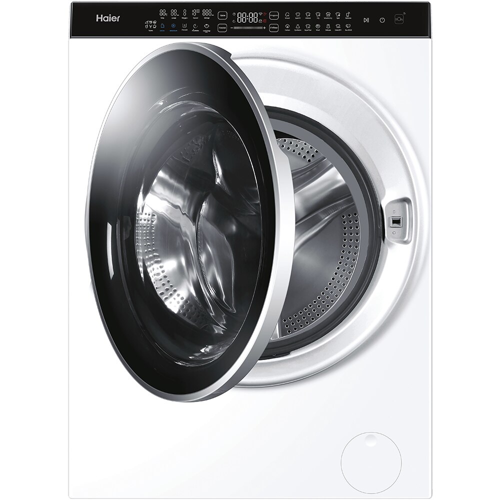 Masina de spalat rufe frontala slim cu uscator HAIER HWD100-BD149U1N, Wi-Fi, 10/6 kg, 1400rpm, Clasa A/D, alb