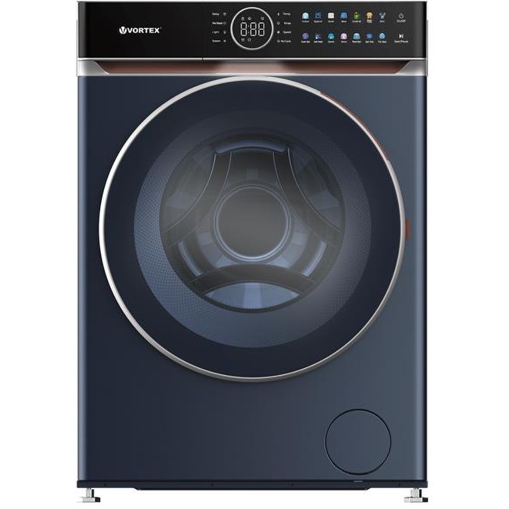 Masina de spalat rufe frontala VORTEX VMA1214D01S, 12 kg, 1400rpm, Clasa A, albastru