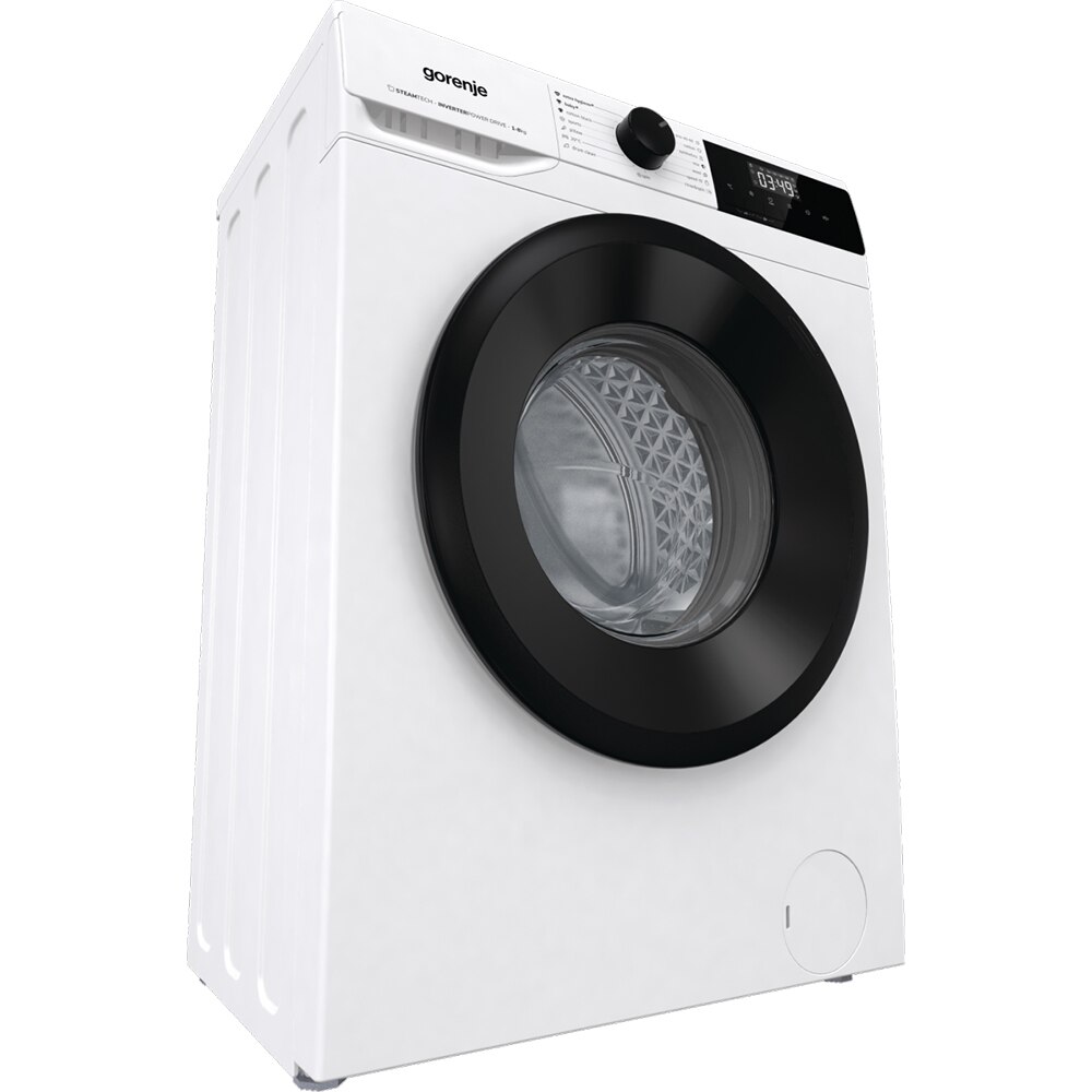 Masina de spalat rufe frontala GORENJE W11NHPI84AS, SteamTech, 8 kg, 1400rpm, Clasa A, alb