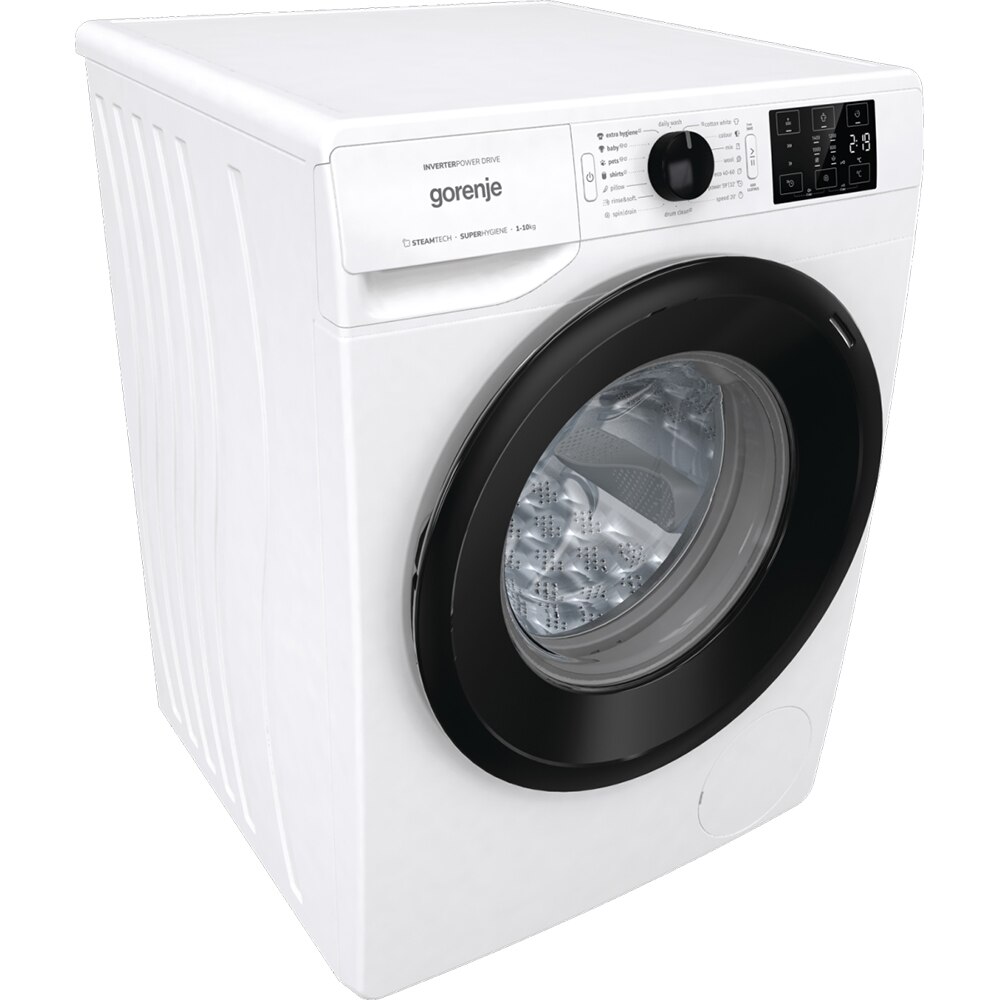 Masina de spalat rufe frontala GORENJE W2NEI1P4ADS, SteamTech, 10 kg, 1400rpm, Clasa A, alb