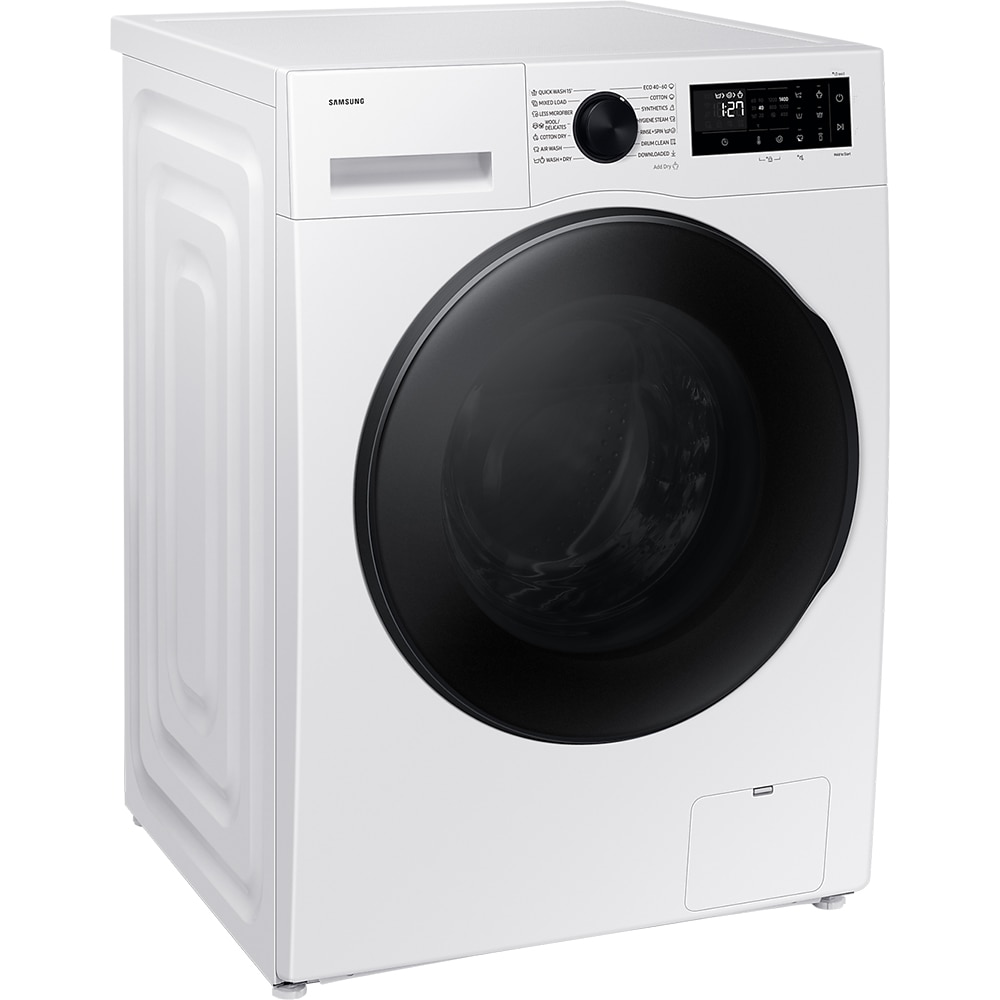 Masina de spalat rufe frontala cu uscator SAMSUNG WD11DG5B15BELE, Wi-Fi, Eco Bubble, 9/6 kg, 1400rpm, Clasa A/D, alb