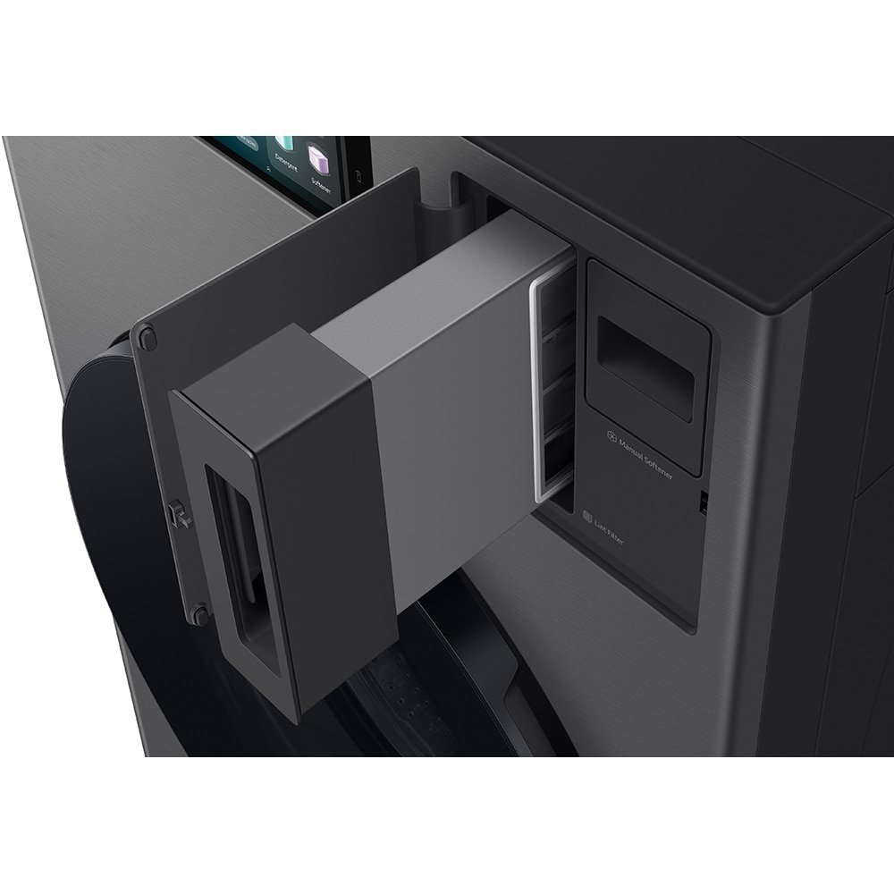 Masina de spalat rufe frontala cu uscator SAMSUNG WD18DB8995BZT2, AI EcoBubble, AI Energy, 18/11 kg, 1000rpm, Clasa A, negru