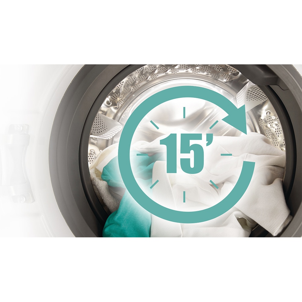 Masina de spalat rufe frontala cu uscator GORENJE WD2A164ADS, 10/6 kg, 1400rpm, Clasa A/D, alb