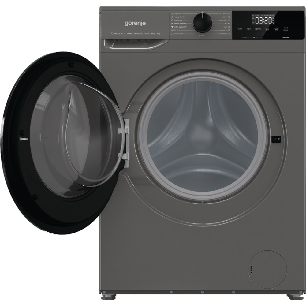 Masina de spalat rufe frontala cu uscator GORENJE WD2A164ADS/A, 10/6 kg, 1400rpm, Clasa A/D, antracit