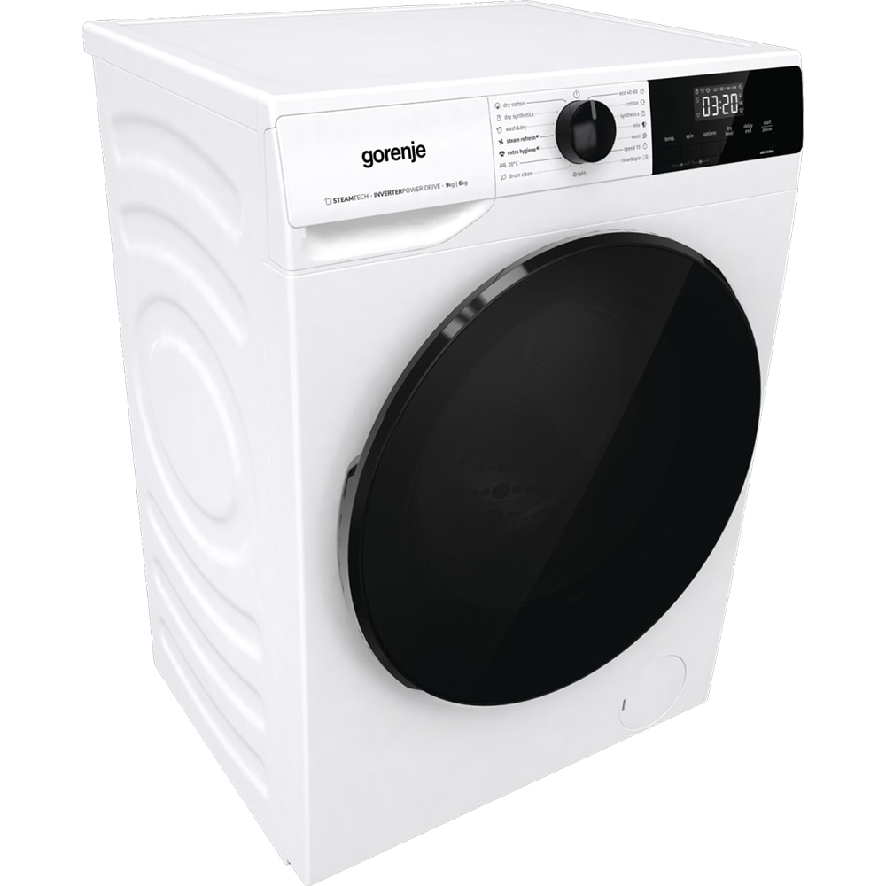 Masina de spalat rufe frontala cu uscator GORENJE WD2A964ADS, 9/6 kg, 1400rpm, Clasa A/D, alb