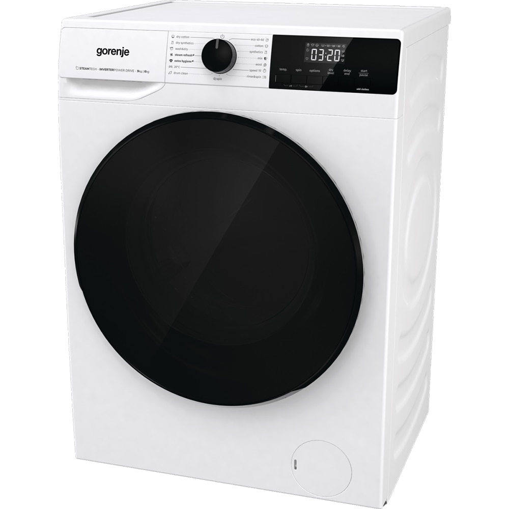 Masina de spalat rufe frontala cu uscator GORENJE WD2A964ADS, 9/6 kg, 1400rpm, Clasa A/D, alb