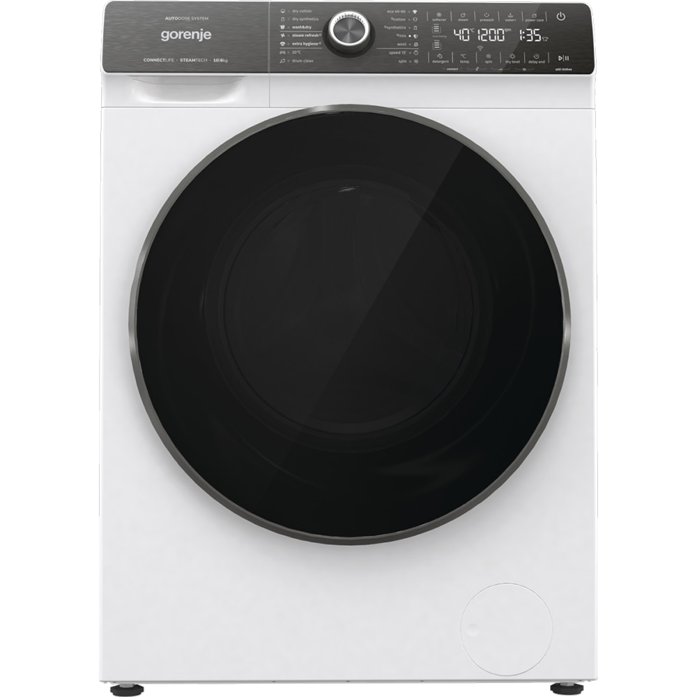 Masina de spalat rufe frontala cu uscator GORENJE WD2S164ADSWA, 10/6 kg, 1400rpm, Clasa A/D, alb