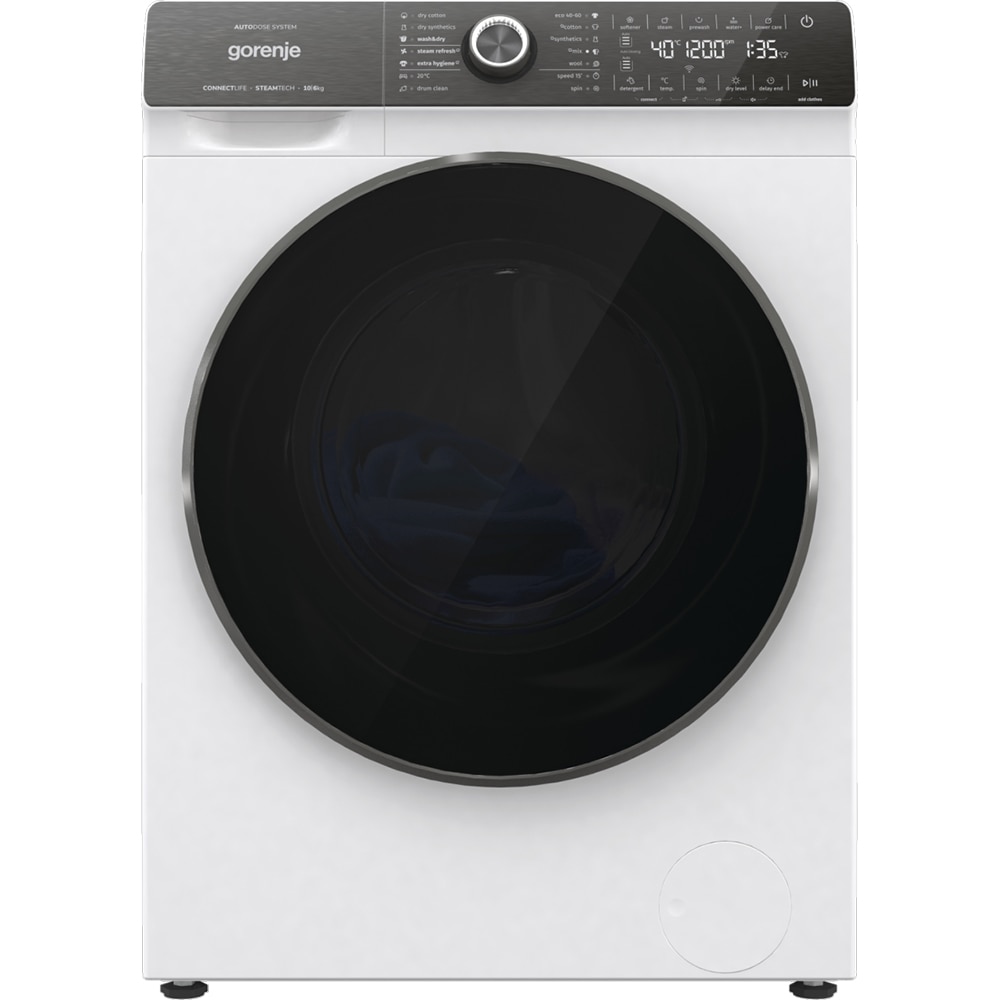 Masina de spalat rufe frontala cu uscator GORENJE WD2S164ADSWA, 10/6 kg, 1400rpm, Clasa A/D, alb