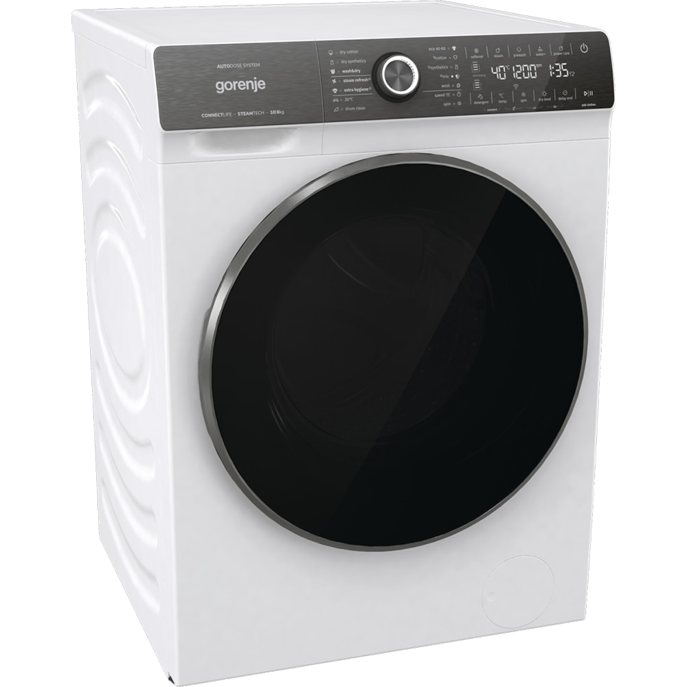 Masina de spalat rufe frontala cu uscator GORENJE WD2S164ADSWA, 10/6 kg, 1400rpm, Clasa A/D, alb