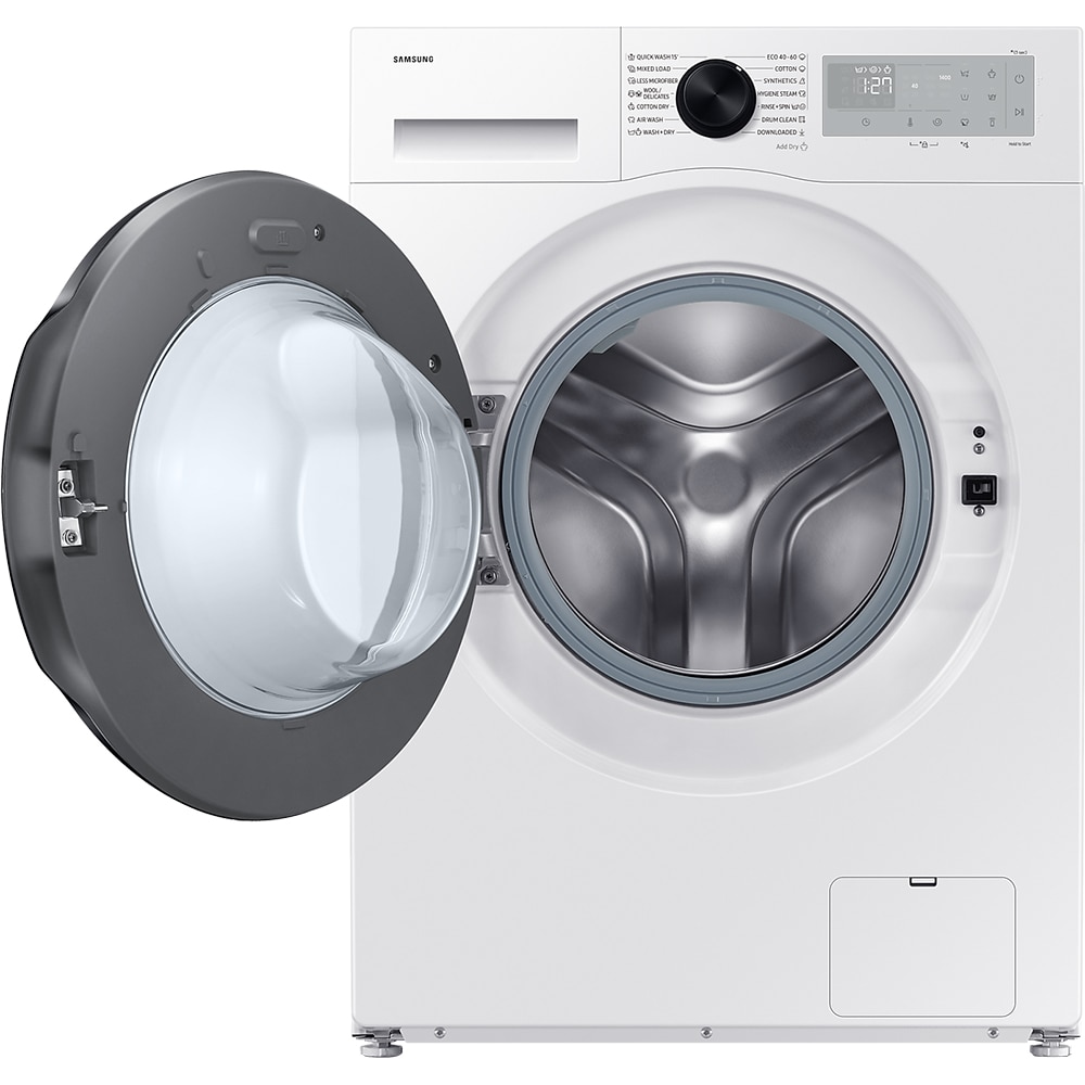 Masina de spalat rufe frontala cu uscator SAMSUNG WD90DG5B15BHLE, Wi-Fi, Eco Bubble, 9/6 kg, 1400rpm, Clasa A/D, alb