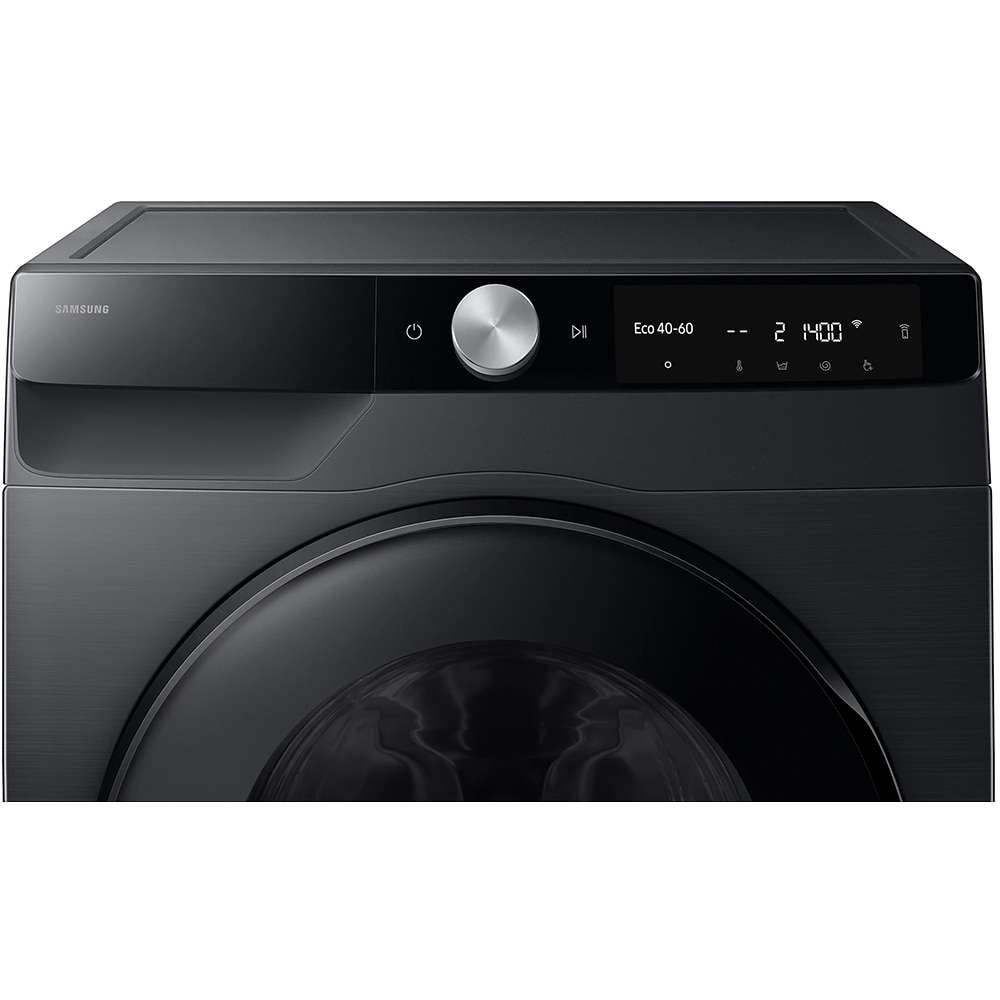 Masina de spalat rufe frontala cu uscator SAMSUNG WD90DG6G94BBU4, AI EcoBubble, AI Energy, 9/5 kg, 1400rpm, Clasa A, negru