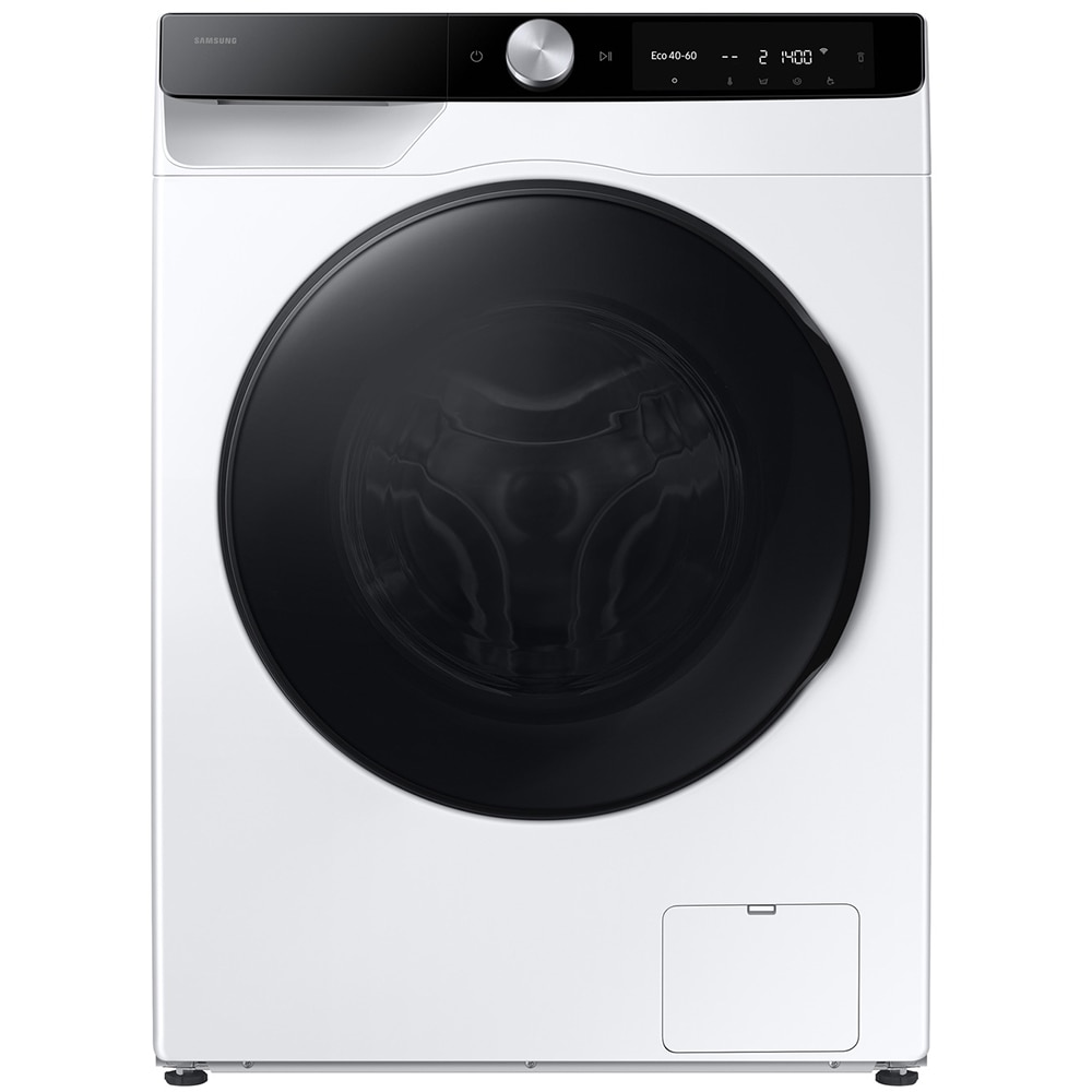 Masina de spalat rufe frontala slim cu uscator SAMSUNG WD90DG6G94BKU4, AI EcoBubble, AI Energy, 9/5 kg, 1400rpm, Clasa A/E, alb