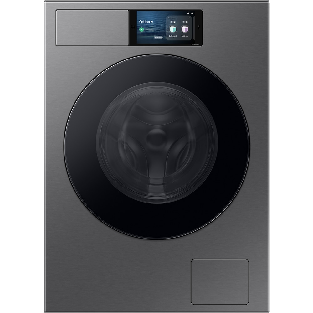 Masina de spalat rufe frontala SAMSUNG WF90F09C4SU4, AI Wash, AI Energy, 9 kg, 1400rpm, Clasa A, Wi-Fi, negru