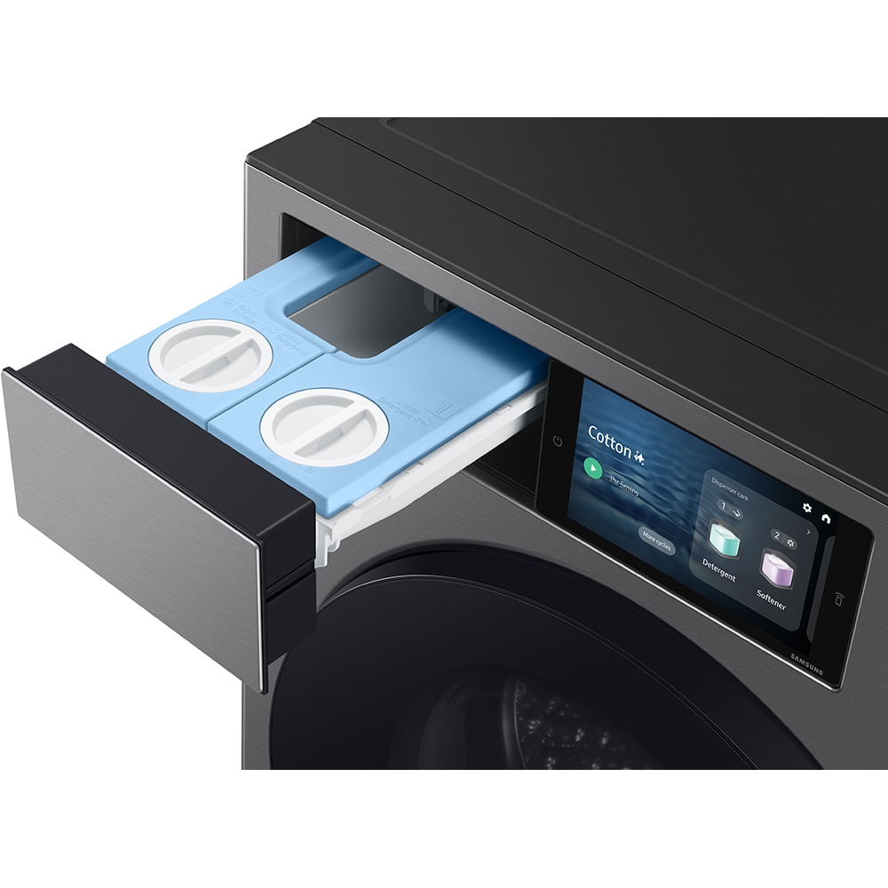 Masina de spalat rufe frontala SAMSUNG WF90F09C4SU4, AI Wash, AI Energy, 9 kg, 1400rpm, Clasa A, Wi-Fi, negru