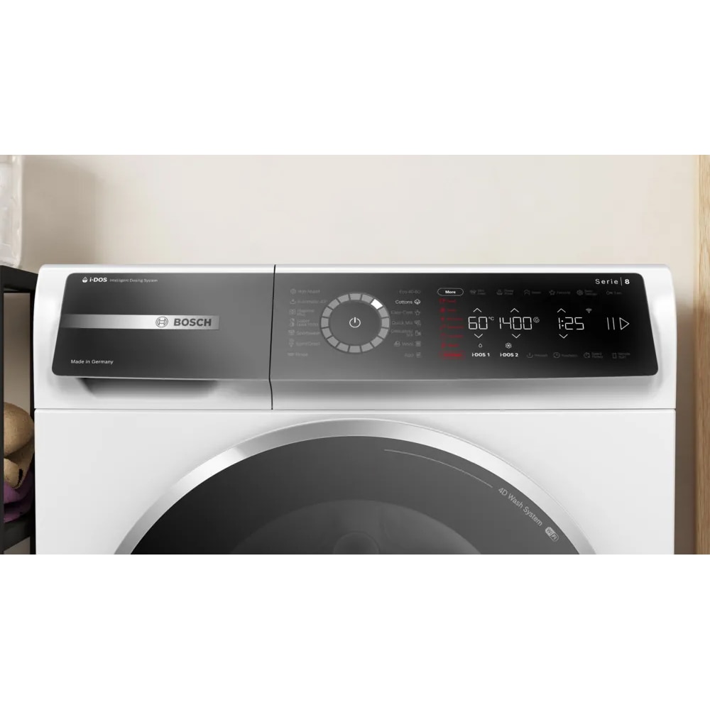 Masina de spalat rufe frontala BOSCH WGB244A2BY, Steam, 9 kg, 1400rpm, Clasa A, Wi-Fi, alb