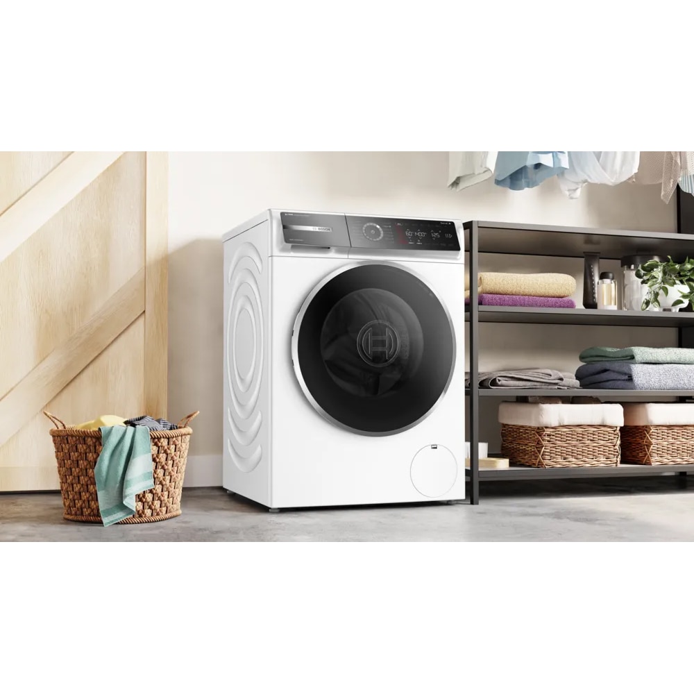 Masina de spalat rufe frontala BOSCH WGB244A2BY, Steam, 9 kg, 1400rpm, Clasa A, Wi-Fi, alb