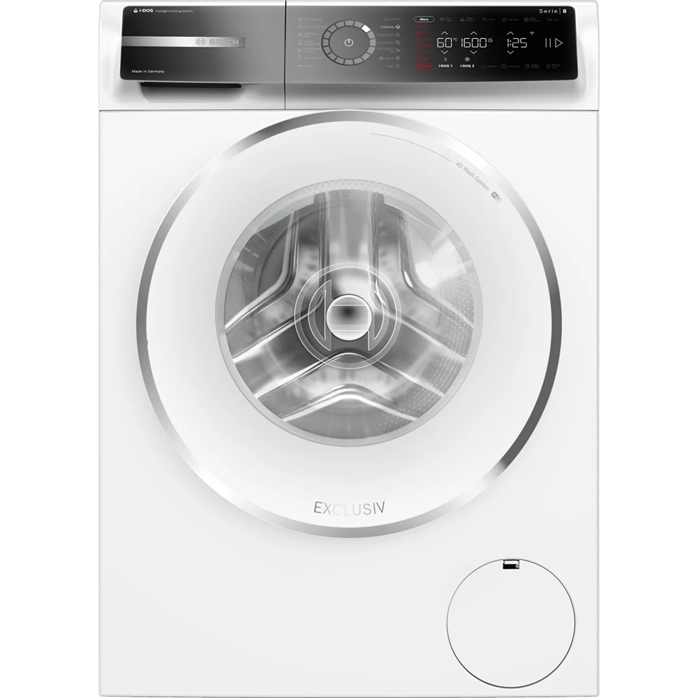 Masina de spalat rufe frontala BOSCH WGB256A6BY, 10 kg, 1600rpm, Clasa A, Wi-Fi, alb