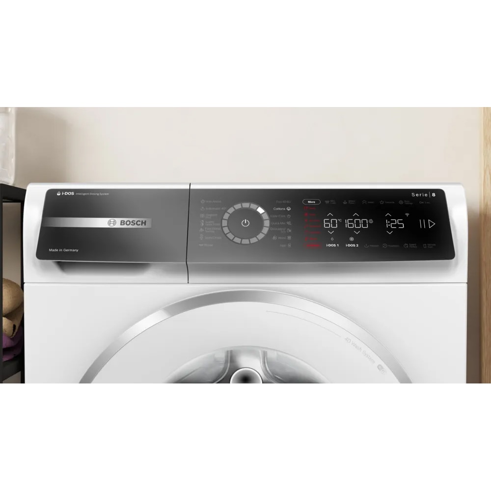 Masina de spalat rufe frontala BOSCH WGB256A6BY, 10 kg, 1600rpm, Clasa A, Wi-Fi, alb