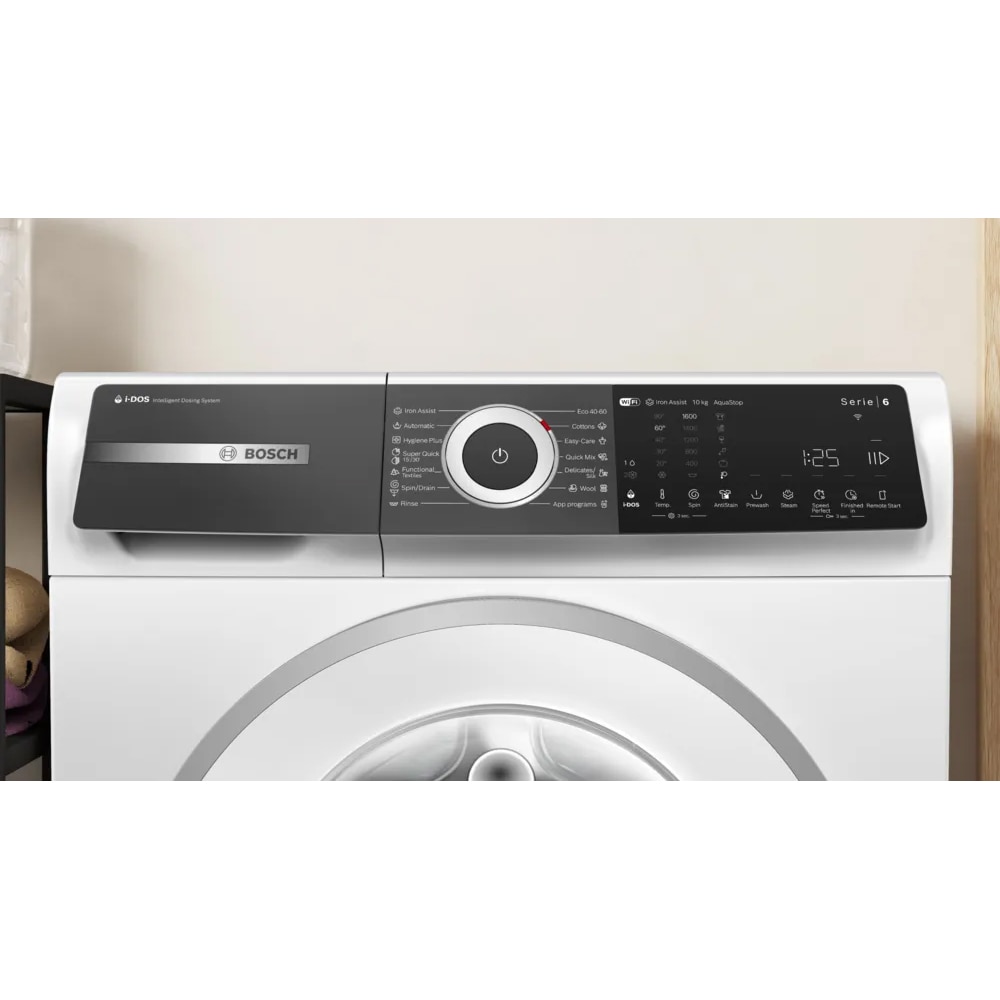 Masina de spalat rufe frontala BOSCH WGH256A0BY, Steam, 10 kg, 1600rpm, Clasa A, Wi-Fi, alb