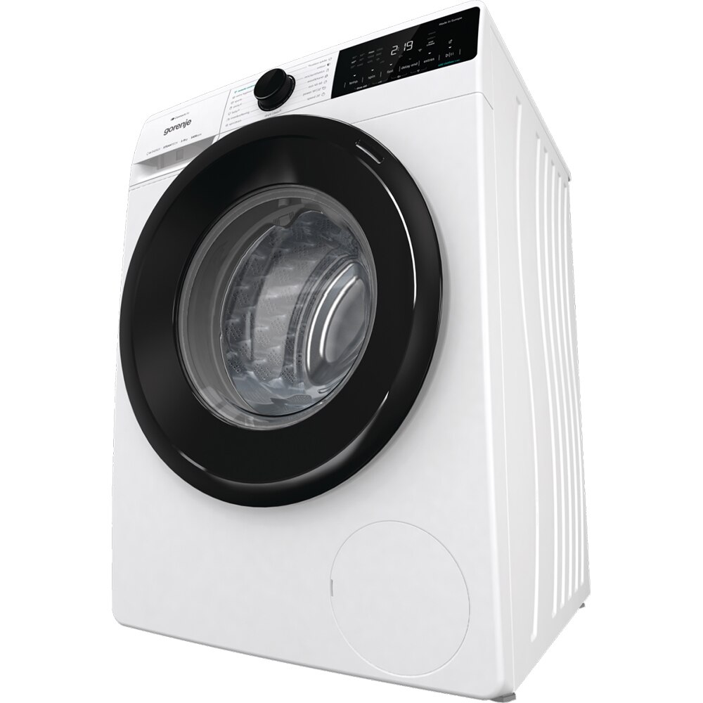 Masina de spalat rufe frontala GORENJE WNA94ARWIFI, SteamTech, 9 kg, 1400rpm, Clasa A, alb