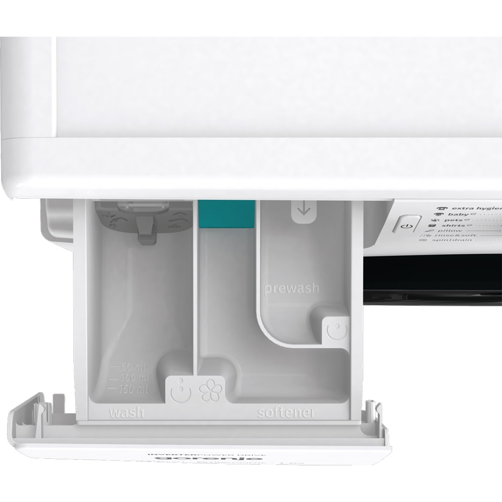 Masina de spalat rufe frontala GORENJE WNEI74AS, SteamTech, 7kg, 1400rpm, Clasa A, alb